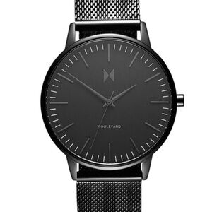 MVMT Boulevard Watch in Melrose Black